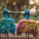 adorable baby peacock costumes