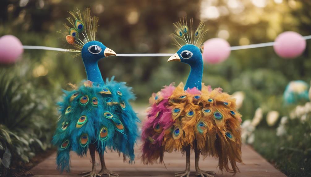 adorable baby peacock costumes