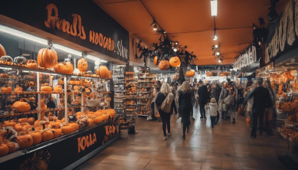 australian retailers celebrate halloween