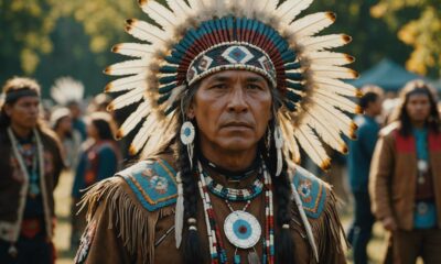 authentic native american brave