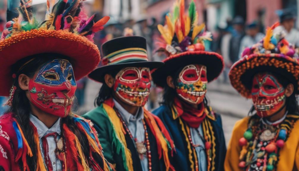 bolivian halloween festivities unite