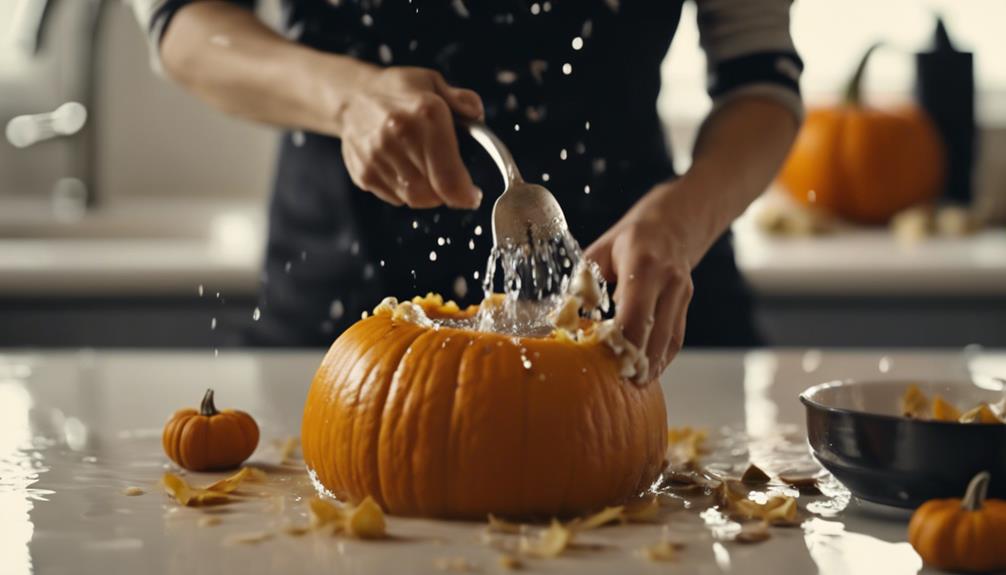 carving pumpkins for halloween