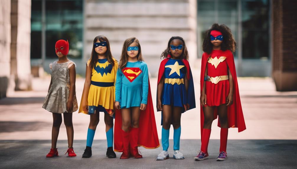 choosing girl superhero costumes