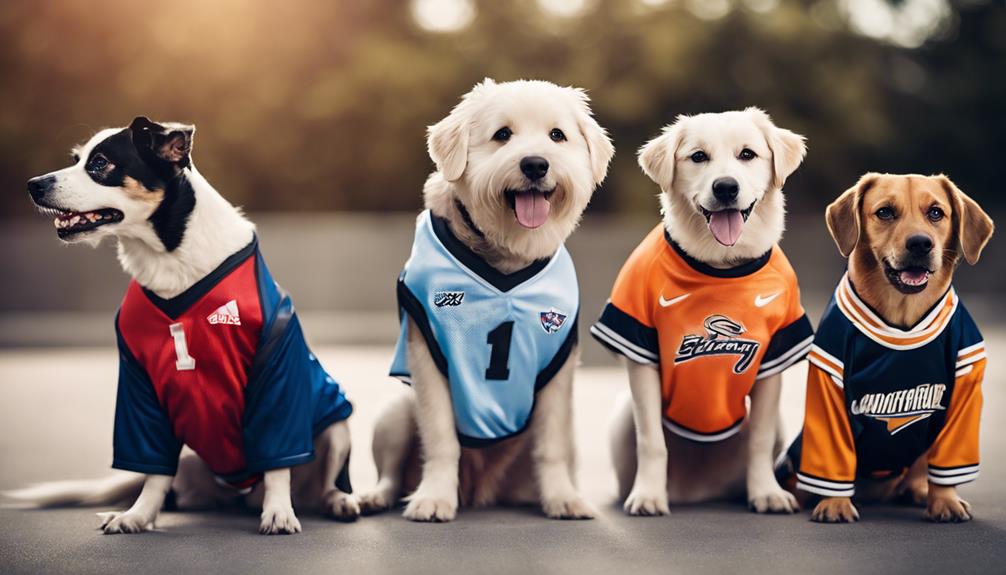 choosing sports dog costumes