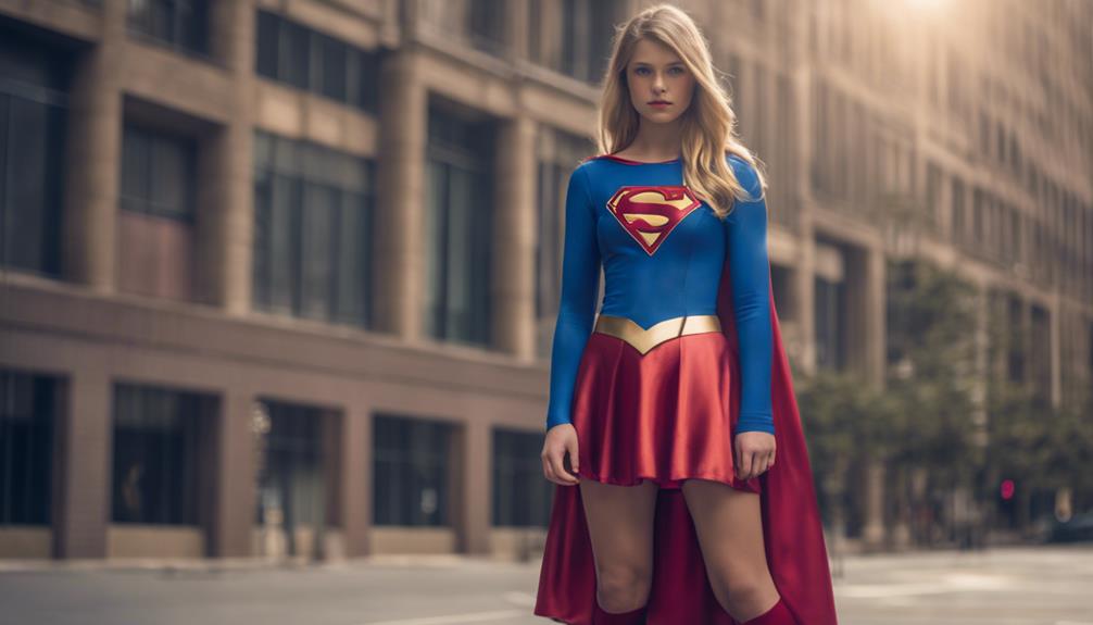 choosing supergirl teen costume