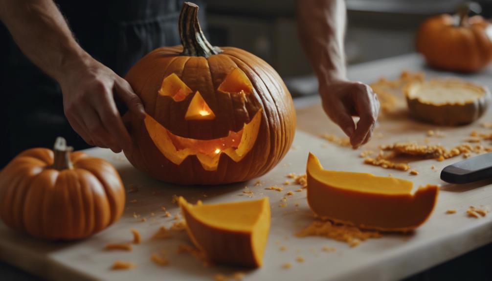 cooking with fresh pumpkin