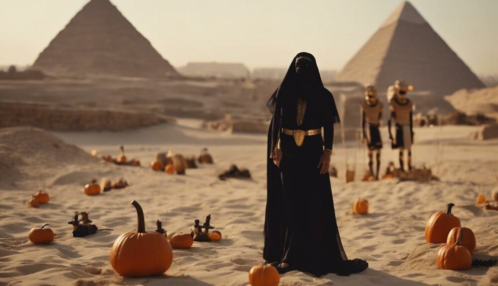 egyptian halloween celebrations absent