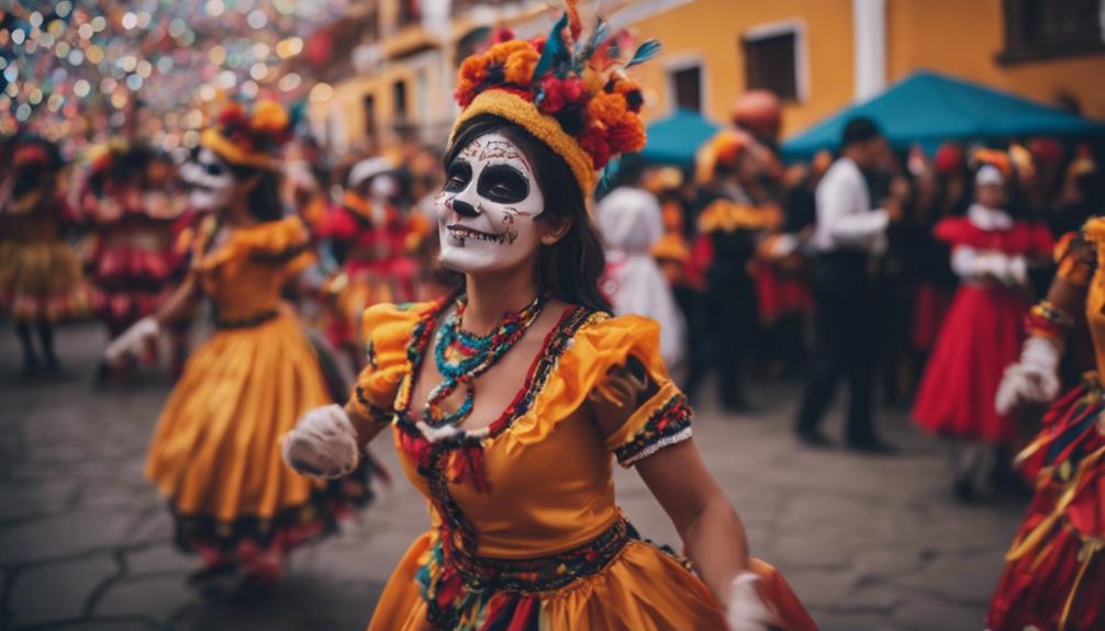 elegant peruvian dance tradition