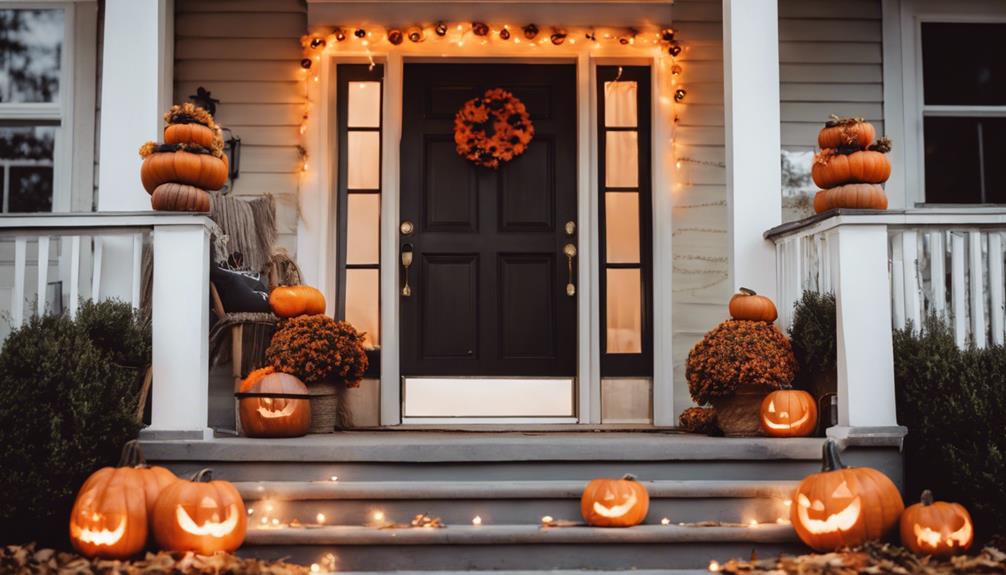 fall festival with pumpkins