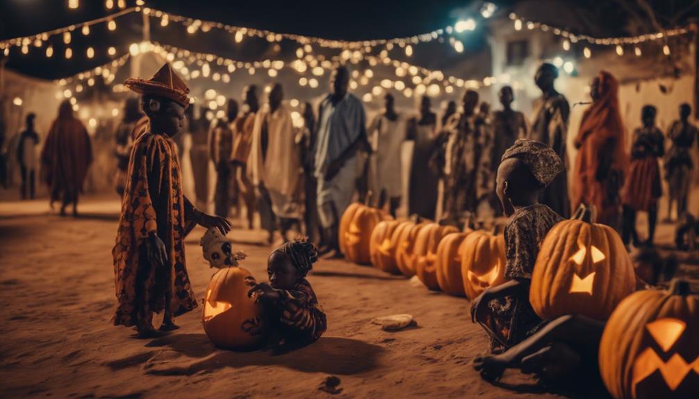 festive halloween celebrations in mali