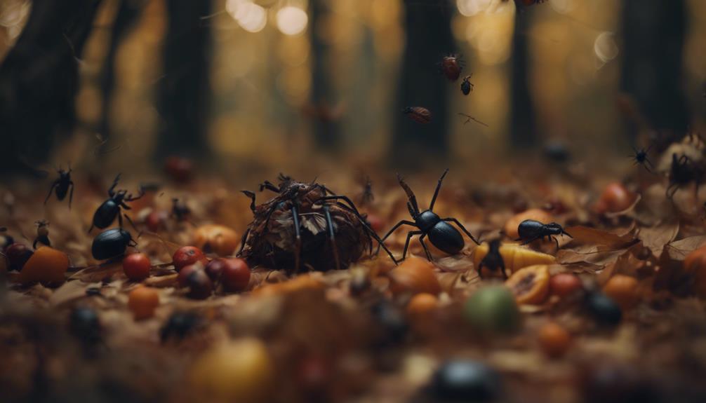 halloween bug gorging feast