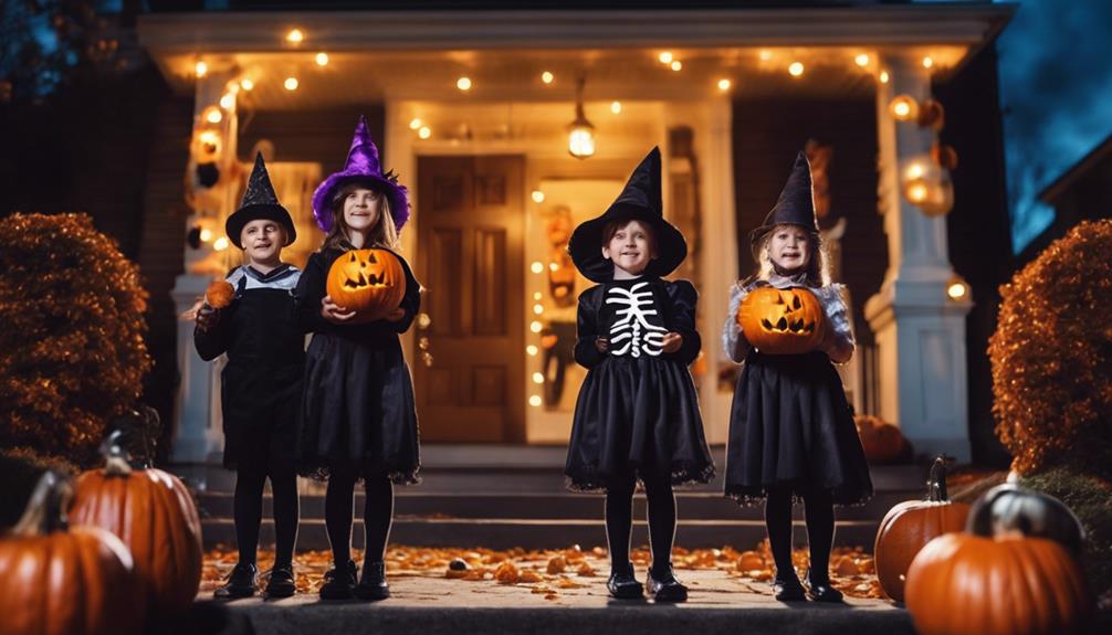 halloween candy door knocking