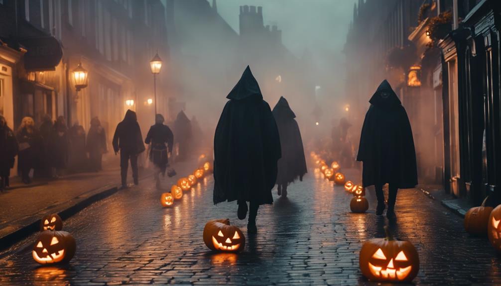 halloween celebration in derry