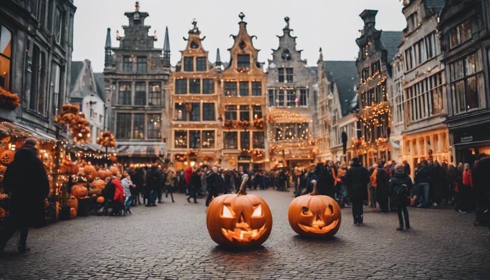 halloween celebration in ghent