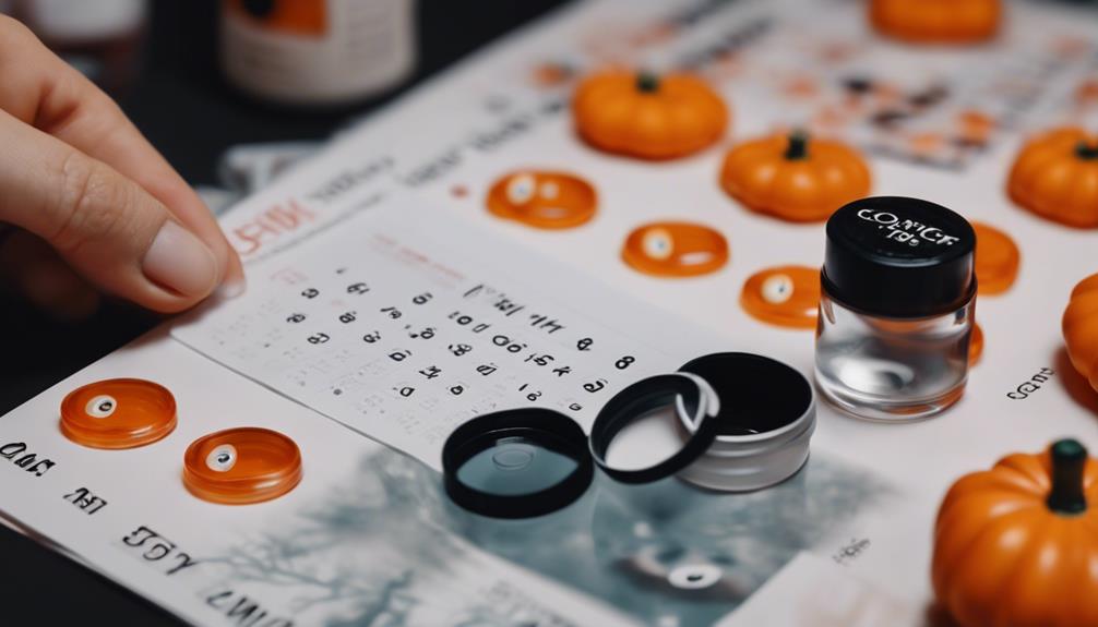 halloween contacts care guide