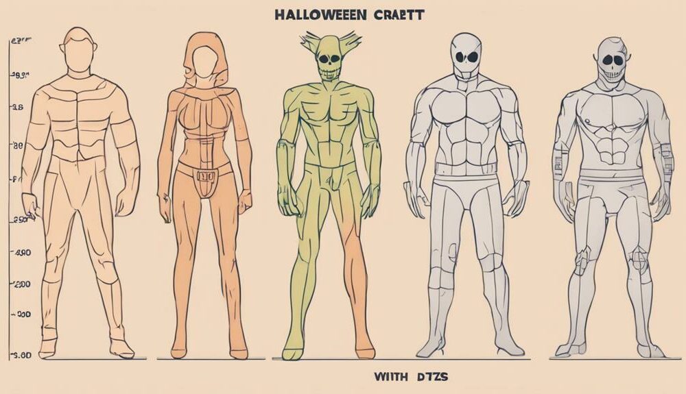 halloween costume size guide