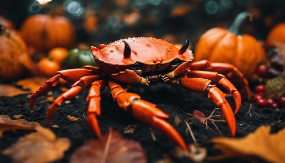 halloween crabs dietary habits