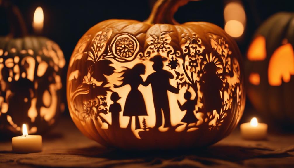 halloween creativity with pumpkins