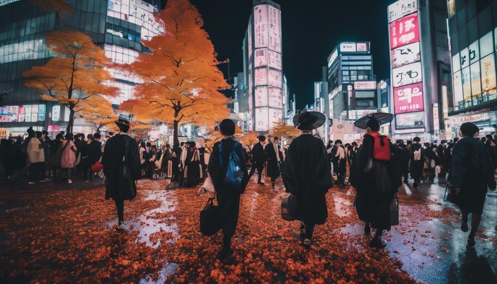 halloween festivities in tokyo