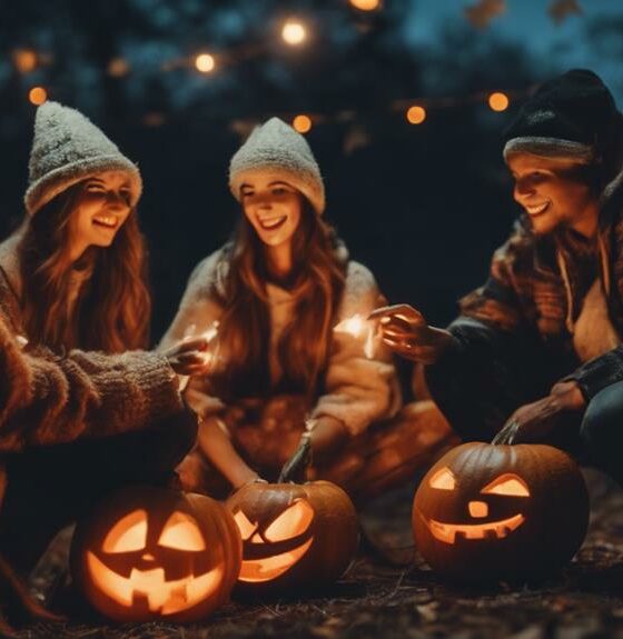 halloween fun with friends