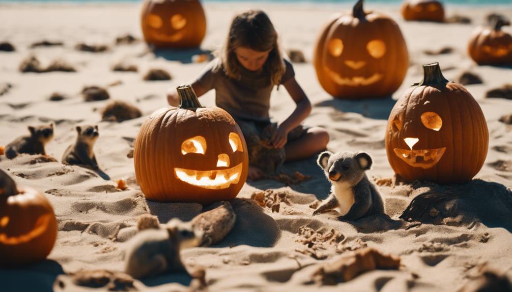 halloween in the outback