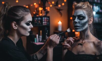 halloween makeup services available