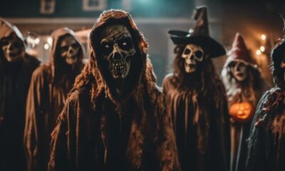 halloween masks evoke fear
