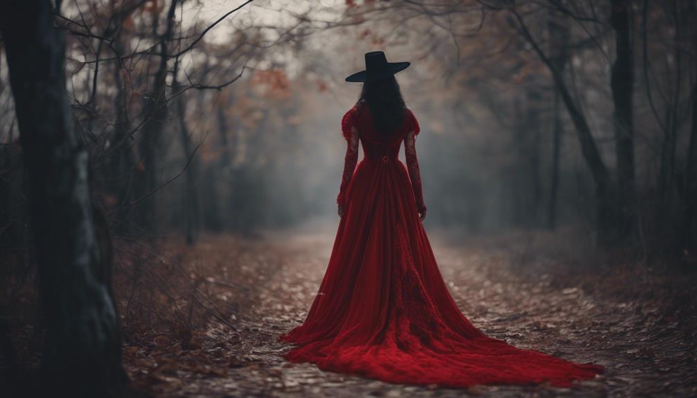 halloween red dress inspiration