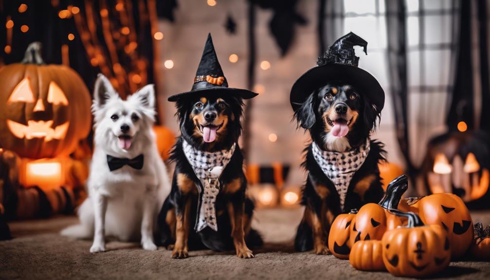 halloween themed dog costume contest