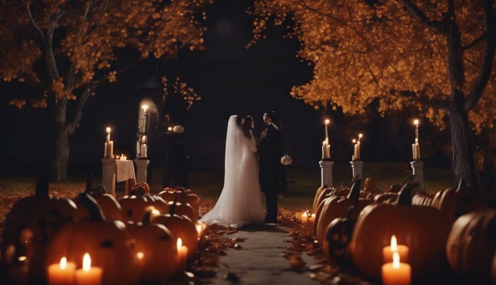 halloween wedding on october