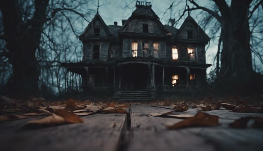 haunted houses on halloween