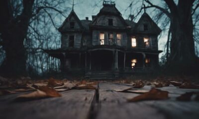 haunted houses on halloween