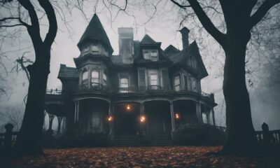 haunted mansions and forests