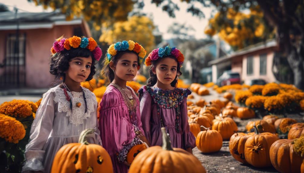 honduran children celebrate halloween