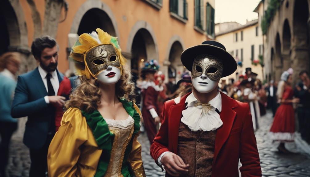 italian costume party customs