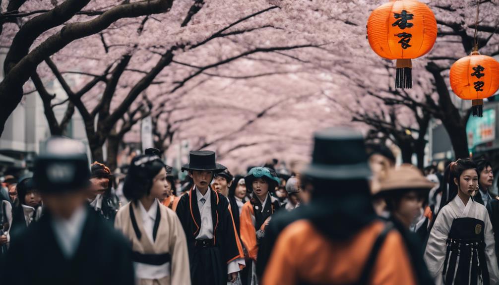 japanese cities halloween celebrations