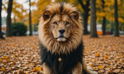 lion mane costumes for dogs