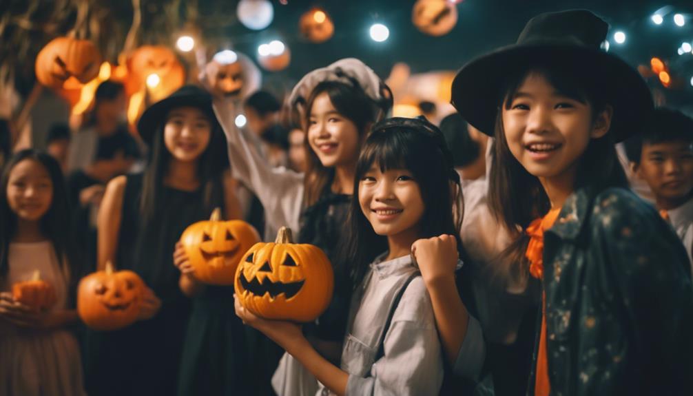 local youth celebrate halloween