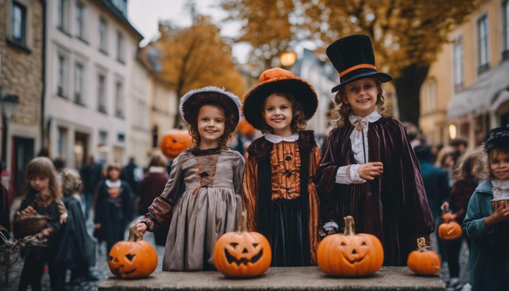 luxembourg s festive halloween scene