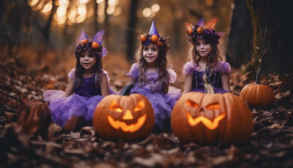 magical beings celebrate halloween