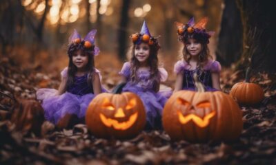 magical beings celebrate halloween