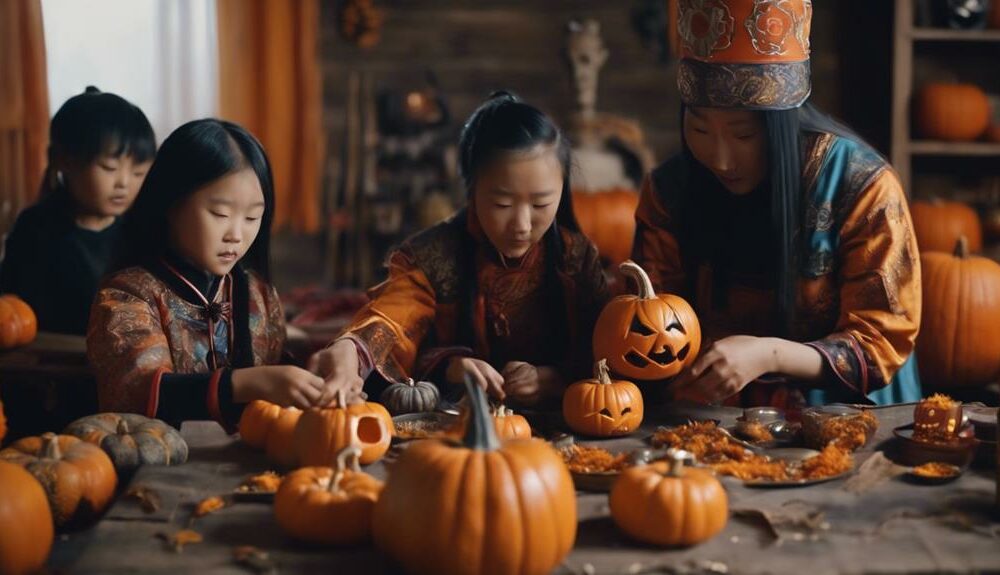 mongolians and halloween traditions