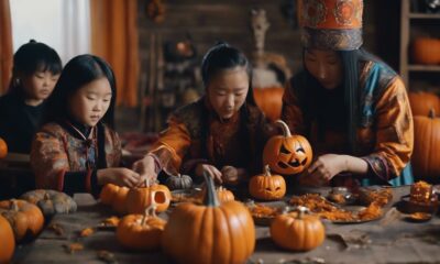 mongolians and halloween traditions