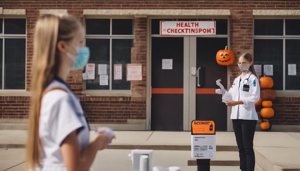 monitoring student health remotely