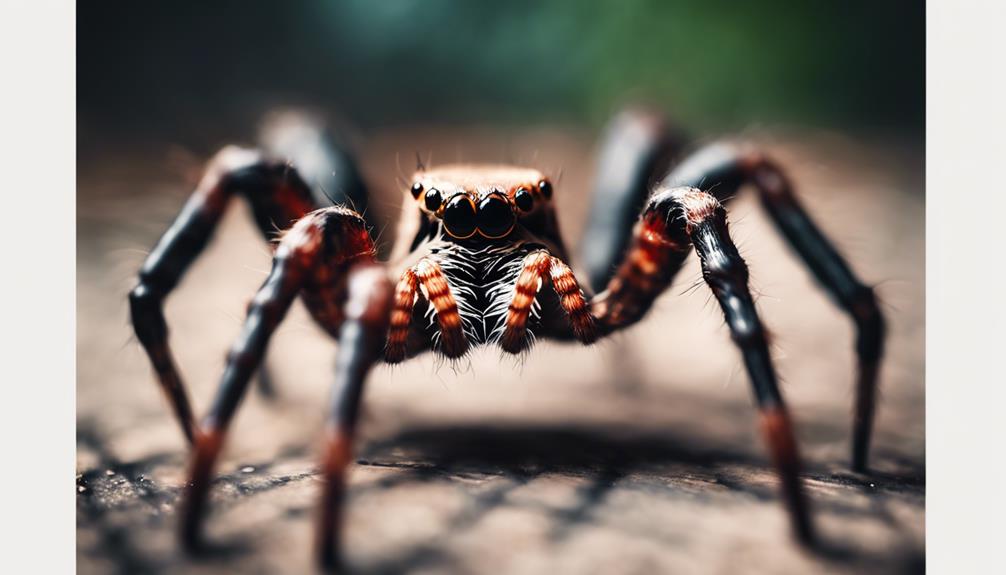 observing spider behavior closely