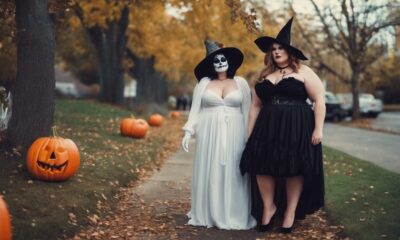 plus size halloween glam