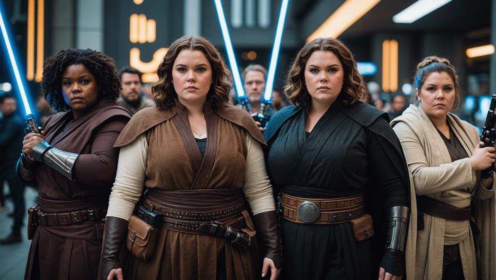 plus size jedi cosplay