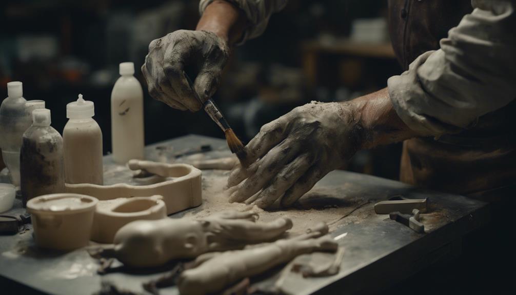 precision hand casting process