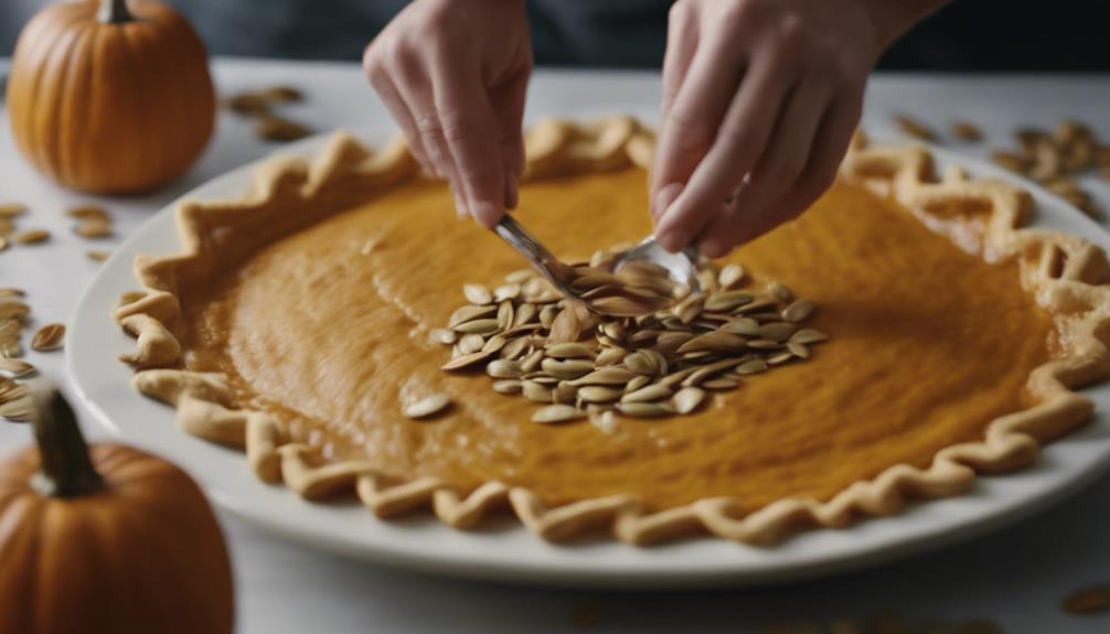 preparing thanksgiving dessert delight