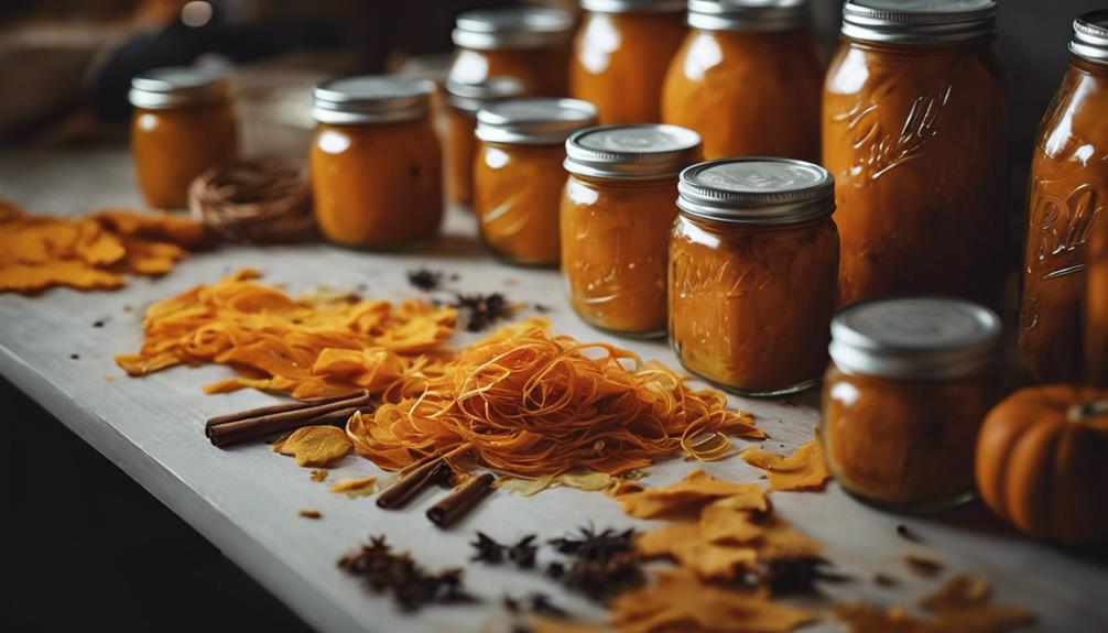 preserving pumpkin rinds creatively